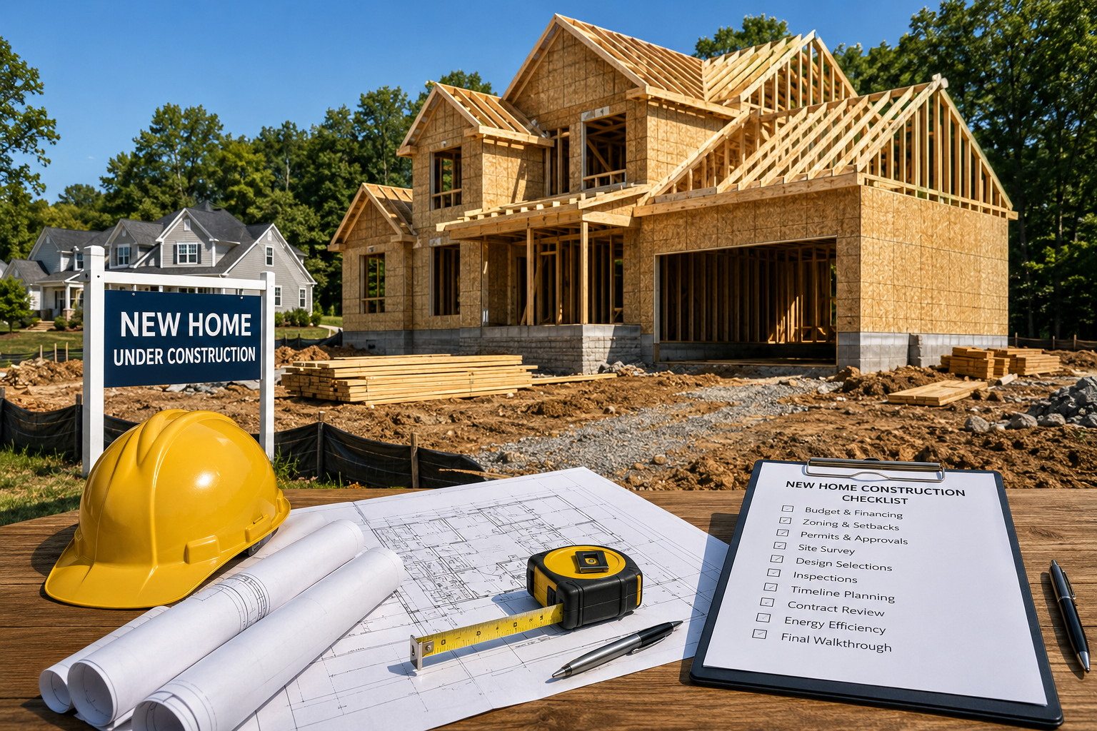 Tips for New Home Construction in Northern Virginia