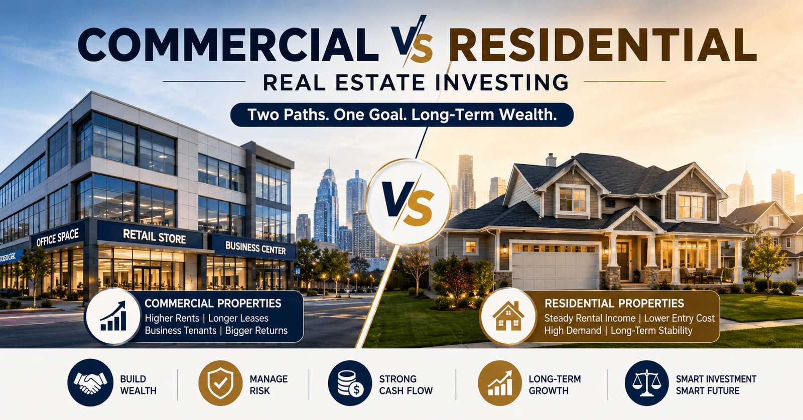 commercial vs residential investing